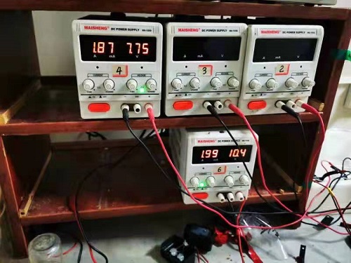 Elektrolytische Anode Stärkung der Lebenstest